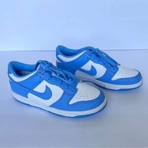 Nike Dunk Low GS 'University Blue' Shoes Size 6.5 Youth / 8 WMNS CW1590-103
